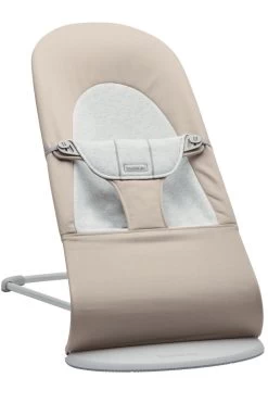 BabyBjorn Bouncer Balance Soft (Cotton Jersey) (7 Colors) -Baby Product 005183 bouncer balance soft beige grey cotton jersey babybjorn 001 1