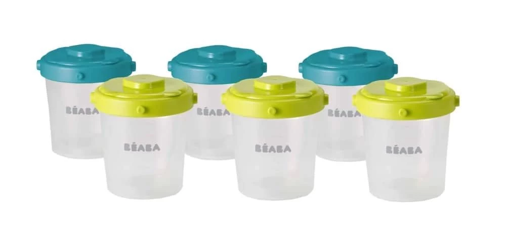 Beaba Set Of 6 Clip Portions 2nd Age (200ml) 5 Beaba Set Of 6 Clip Portions 2nd Age (200ml) - Image 3