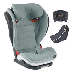 BeSafe IZi Flex FIX I-Size Booster Seat | Group 2/3 Car Seat -Baby Product 10010200 besafe izi flex fix i size sea green melange right