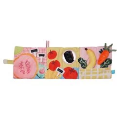 Manhattan Toy Mini-Apple Farm Soft Book -Baby Product 161100 fruits veggies soft book 50 1498x1498