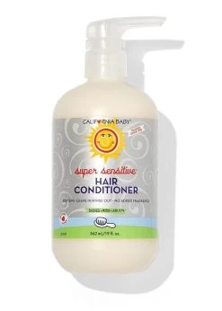 California Baby Super Sensitive Hair Conditioner (8.5oz / 19oz) -Baby Product 19oz super sensitive hair conditioner