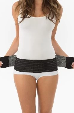 Belly Bandit 2-In-One Bandit (Black) 14 Belly Bandit 2-In-One Bandit (Black) -Baby Product 2 in 1 black front detail 900x