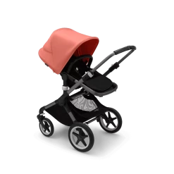 Bugaboo Fox 3 - The New And Improved Ultimate All Terrain Stroller -Baby Product 2306010064 fox3 gra seat black sunrise red sideshot a