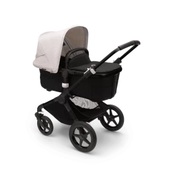 Bugaboo Fox 3 - The New And Improved Ultimate All Terrain Stroller -Baby Product 2306010066 fox3 black bassinet black misty white sideshot