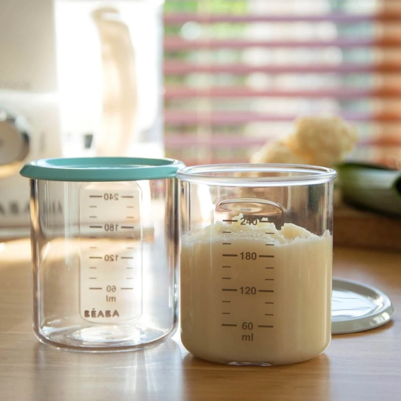 Beaba Set Of 2 Maxi Portion (2 Colours) 4 Beaba Set Of 2 Maxi Portion (2 Colours) - Image 2