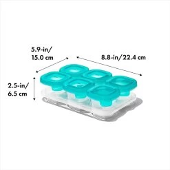 OXO TOT Silicone Baby Blocks (2 Sizes) -Baby Product 2oz 1 1