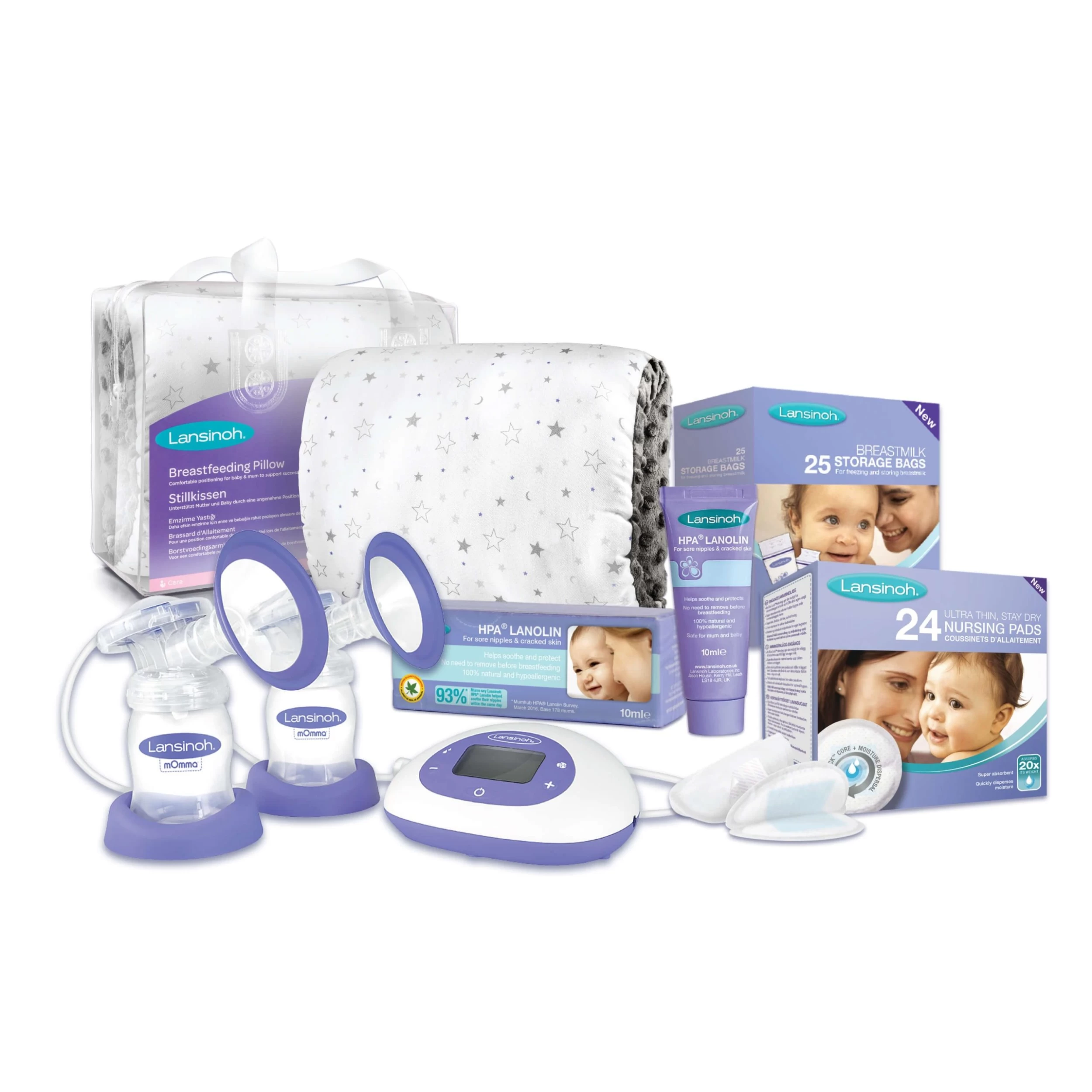 Lansinoh Breast Pump Bundle With Pillow 8 Lansinoh Breast Pump Bundle With Pillow - Image 6