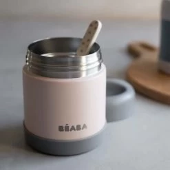 Beaba Insulated Stainless Steel Portion Food Jar 300ml (2 Colours) -Baby Product 3384349129088 5