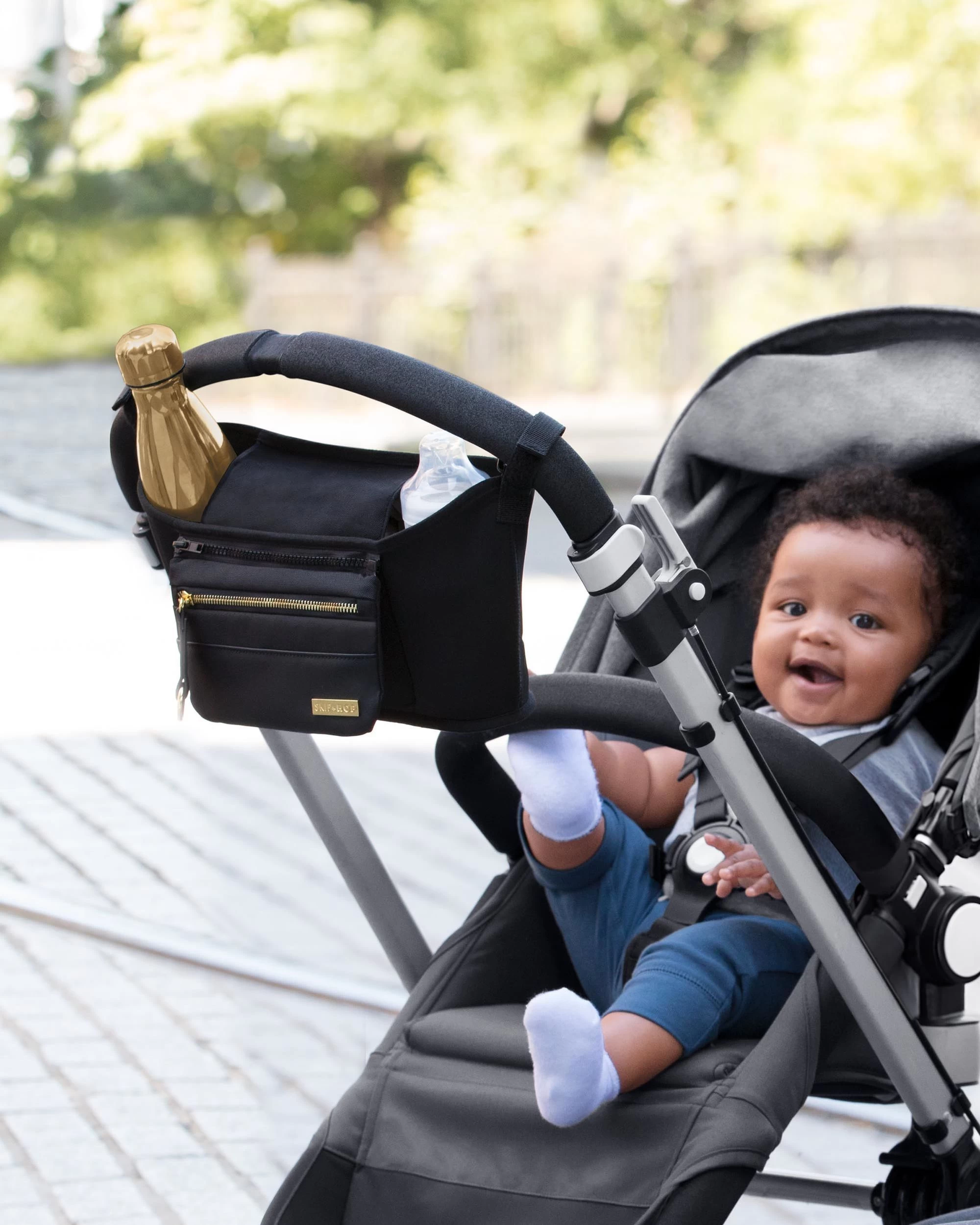 Skip Hop Grab & Go Luxe Stroller Organizer 5 Skip Hop Grab & Go Luxe Stroller Organizer - Image 3
