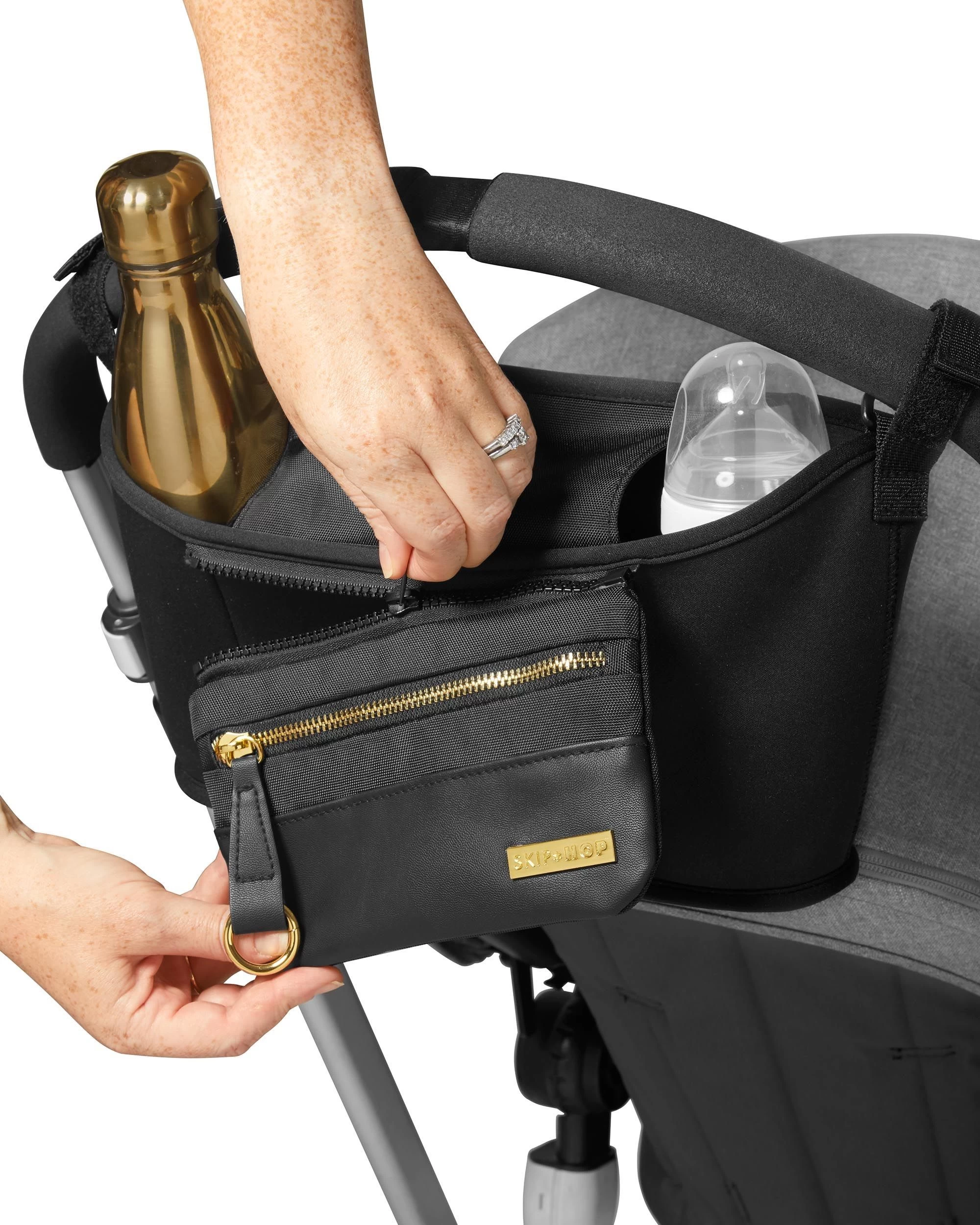 Skip Hop Grab & Go Luxe Stroller Organizer 4 Skip Hop Grab & Go Luxe Stroller Organizer - Image 2