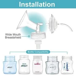 Maymom Wide Flange For Spectra Pump (2 Flange) [12 Sizes] -Baby Product 457aeddf442cabcc4157b65520ed4066 1