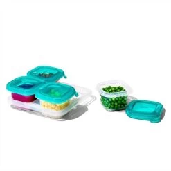 OXO TOT Silicone Baby Blocks (2 Sizes) -Baby Product 4oz 1