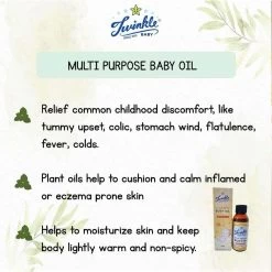 Twinkle Baby Multi Purpose Baby Body Oil 80ml 9 Twinkle Baby Multi Purpose Baby Body Oil 80ml -Baby Product 598a5643390687fcd26dce34d17fad6f.jpg 2200x2200q80