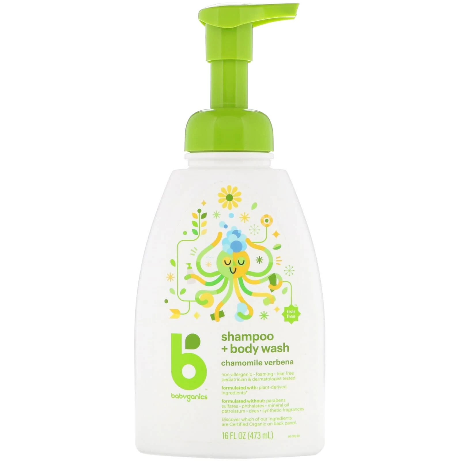 Babyganics Shampoo + Body Wash 473ml - 2 Types 4 Babyganics Shampoo + Body Wash 473ml - 2 Types - Image 2