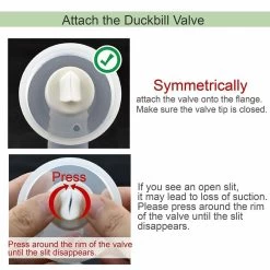 Maymom Wide Flange For Spectra Pump (2 Flange 2 Duckbill) [12 Sizes] -Baby Product 6aad57ba fd01 4fe9 b0a6 0afac765618d 1
