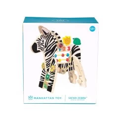 Manhattan Toy Safari Zebra Activity Toy