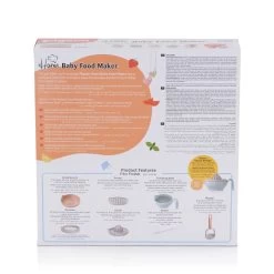 Pigeon Home Food Maker 9 Pigeon Home Food Maker -Baby Product 78416 home baby food maker packaging back 3000x3000
