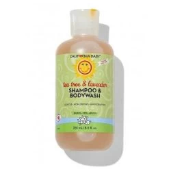 California Baby Shampoo & Bodywash 8.5oz (6 Types) -Baby Product 8.5 oz. tea tree lavender shampoo bodywash