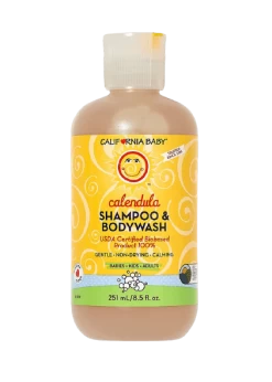 California Baby Shampoo & Bodywash 8.5oz (6 Types) -Baby Product 8.5 oz calendula shampoo bodywash 1