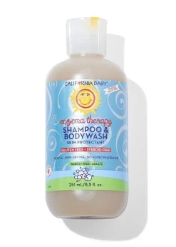 California Baby Shampoo & Bodywash - Therapeutic Relief Eczema (8.5oz / 19oz) Expiry : July 2023 -Baby Product 8.5 oz eczema shampoo bodywash