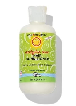 California Baby Hair Conditioner 8.5oz (Overtired & Cranky / Swimmer's Defense / Eucalyptus Ease) -Baby Product 8.5 oz eucalyptus ease hair conditioner