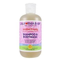 California Baby Shampoo & Bodywash 8.5oz (6 Types) -Baby Product 8.5 oz overtired cranky shampoo bodywash