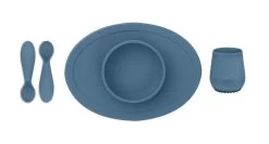 EZPZ First Foods Set (For 4M+) -Baby Product 818156022148 ezpz firstfoodset indigo
