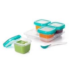 OXO Tot Baby Blocks Freezer Storage Containers (6oz X 4 Pieces) -Baby Product 81gcp8k pwl. sx522