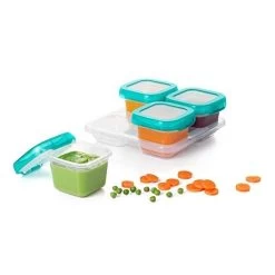 OXO Tot Baby Blocks Freezer Storage Containers (6oz X 4 Pieces) -Baby Product 81jeqtvxryl. sx522