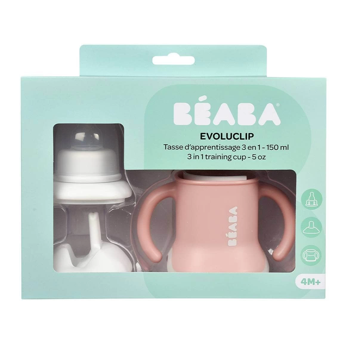 Beaba 3-in-1 Evolutive Training Cup (2 Colors) 6 Beaba 3-in-1 Evolutive Training Cup (2 Colors) - Image 4