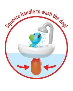 Skip Hop Zoo Squeeze And Shower Dog -Baby Product 9h498510 1