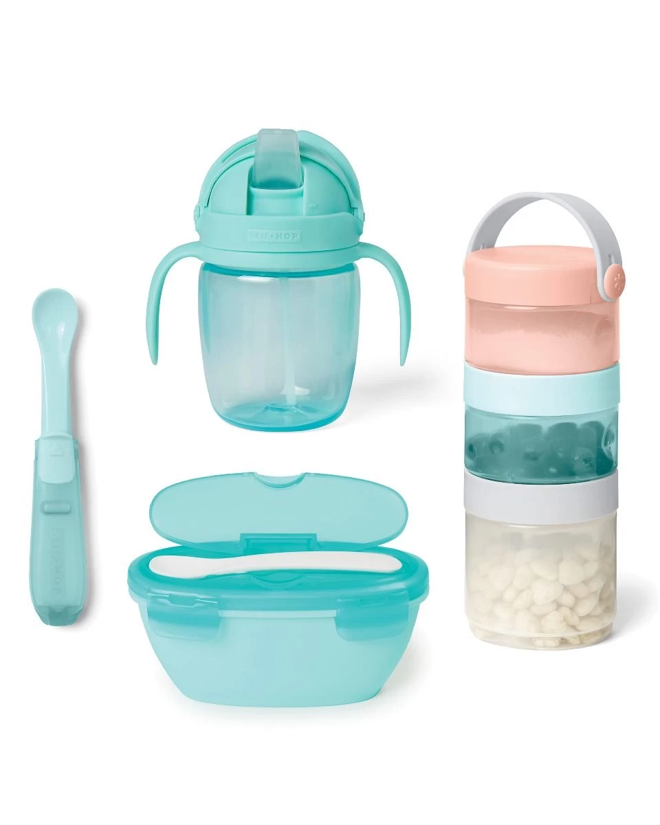 Skip Hop Infant Feeding Mealtime Essential Set 3 Skip Hop Infant Feeding Mealtime Essential Set