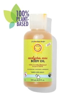 California Baby Body Oil 4.5oz (5 Types) -Baby Product baby massage oil eucalyptus ease 4.5oz
