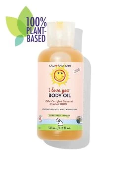 California Baby Body Oil 4.5oz (5 Types) -Baby Product baby massage oil i love you 4.5oz