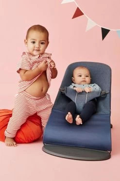 BabyBjorn Fabric Seat For Bouncer, 3D Jersey (3 Colours) -Baby Product babybjorn bouncer bliss dovebue 3d jersey 001