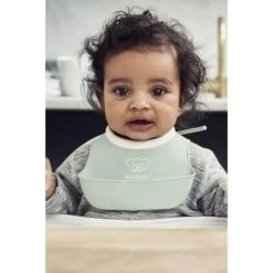 Baby Bjorn Small Baby Bib, 2pk (3 Colours) -Baby Product babybjorn small bib powder green 2