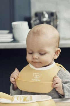 Baby Bjorn Small Baby Bib, 2pk (3 Colours) -Baby Product babybjorn small bib powder yellow