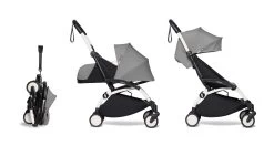 BABYZEN YOYO² 0+ And 6+ Stroller [Choose Frame And Color Pack] -Baby Product babyzen yoyo2 0 6 stroller white gray 1