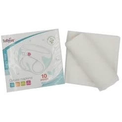 Tollyjoy Bamboo Gauze Napkins (10pcs/pkt) - 76 X 76 Cm