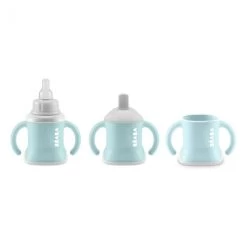 Beaba 3-in-1 Evolutive Training Cup (2 Colors) 12 Beaba 3-in-1 Evolutive Training Cup (2 Colors) -Baby Product beaba evolutive 3 in 1 cup toddler feeding blue1