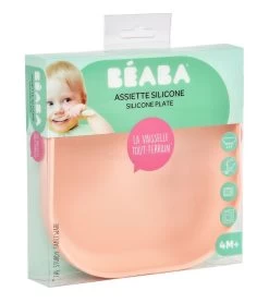Beaba Silicone Suction Plate (2 Colours) -Baby Product beaba silicone plate pink pink be 913431 956