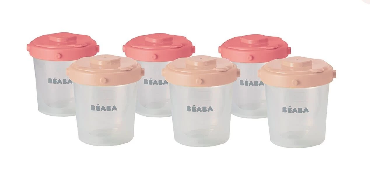Beaba Set Of 6 Clip Portions 2nd Age (200ml) 4 Beaba Set Of 6 Clip Portions 2nd Age (200ml) - Image 2