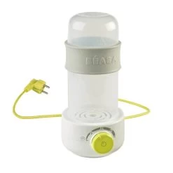 Beaba BabyMilk Second : Bottle Warmer / Steamer / Sterilizer / Reheats Breast Milk -Baby Product beaba baby milk second neon