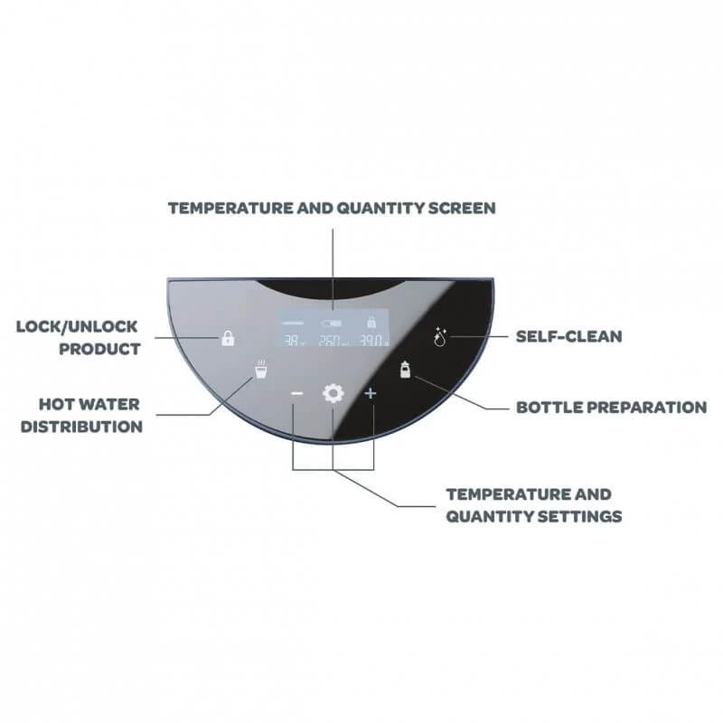 Beaba Milkeo - Automatic Formula Milk Maker (Night Blue) - Image 5