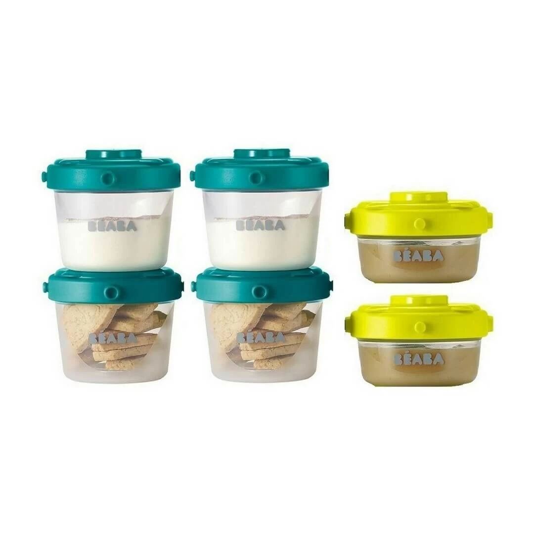 Beaba Set Of 6 Clip Portions 1st Age (60ml + 120ml) 4 Beaba Set Of 6 Clip Portions 1st Age (60ml + 120ml) - Image 2