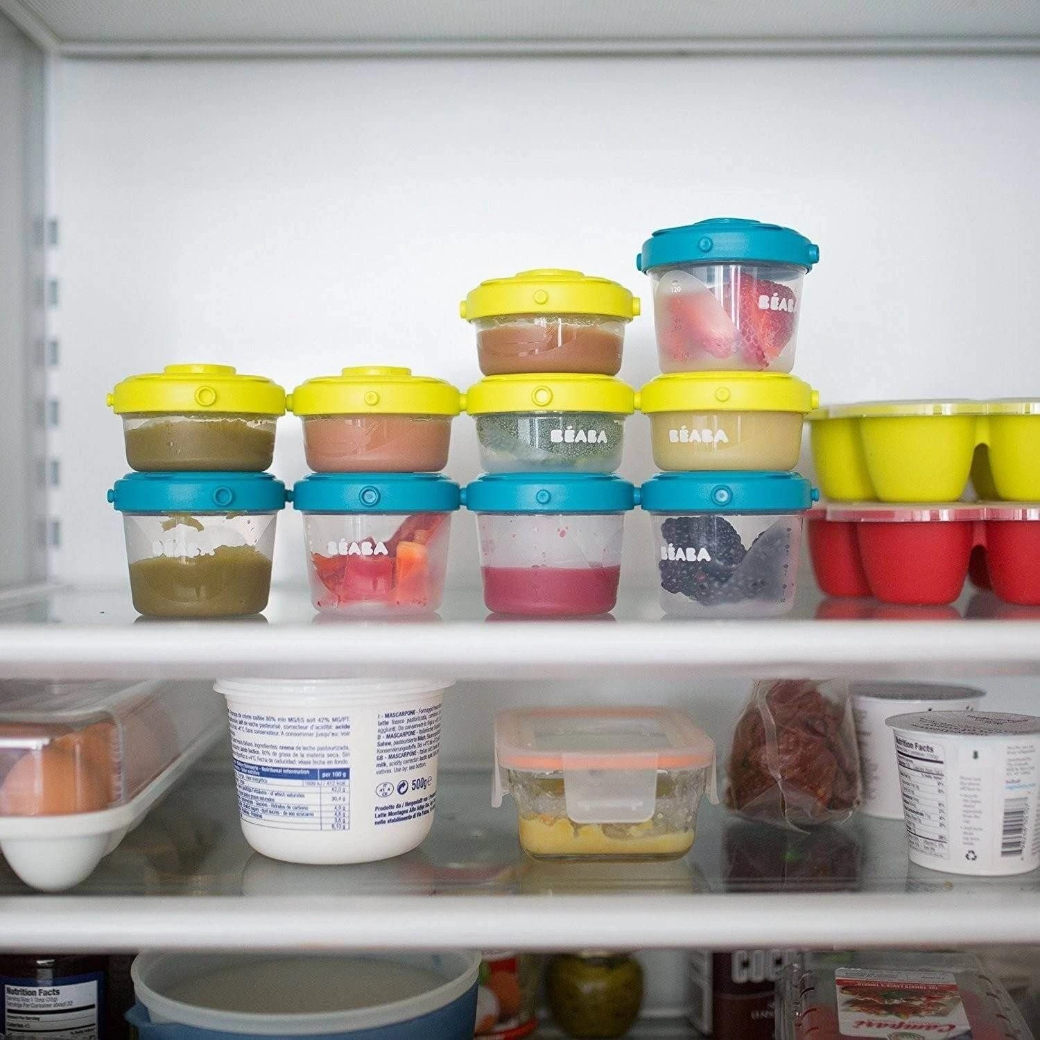 Beaba Set Of 6 Clip Portions 1st Age (60ml + 120ml) 11 Beaba Set Of 6 Clip Portions 1st Age (60ml + 120ml) - Image 9