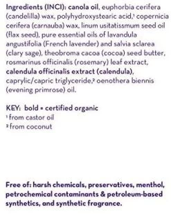 California Baby Aroma Stick 0.5oz (Eucalyptus Ease / Overtired & Cranky / Calming / Calendula) -Baby Product bedtime aroma stick 0.5oz ingredients