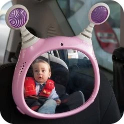 Benbat Oly Active Baby Car Mirror (3 Colours) 20 Benbat Oly Active Baby Car Mirror (3 Colours) -Baby Product ben bat oly baby mirror pink pic1