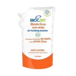 BioCair BioActive Anti-HFMD Air Purifying Solution (1L) -Baby Product bioactive aps front view 800px