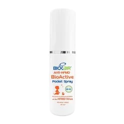 BioCair BioActive Anti-HFMD Pocket Spray (50ml) -Baby Product bioactive ps bottle front view 800px